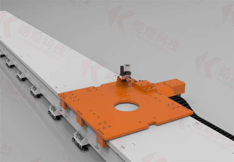 全封閉機(jī)器人地軌""